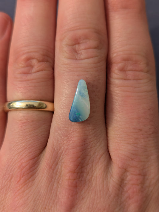 Australian Boulder Opal Cut Stone