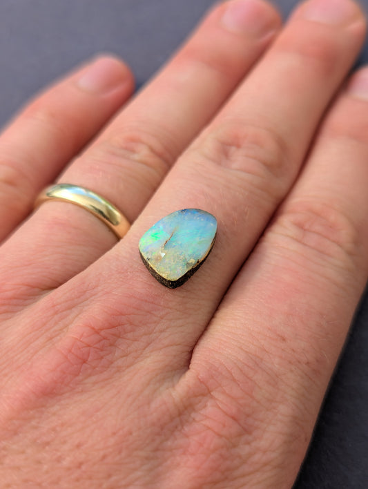 Australian Boulder Opal Cut Stone