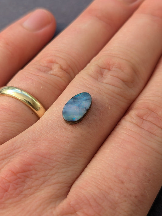 Australian Boulder Opal Cut Stone