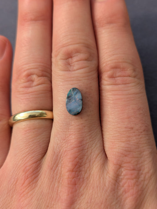 Australian Boulder Opal Cut Stone