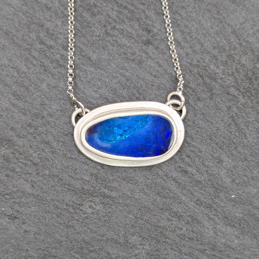 Australian Boulder Opal Necklace
