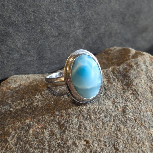 Larimar Ring - Size 7.5