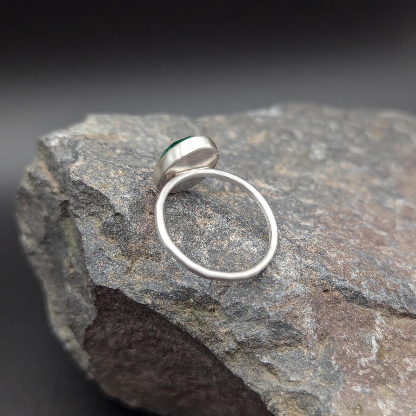 Malachite Ring - Size 9