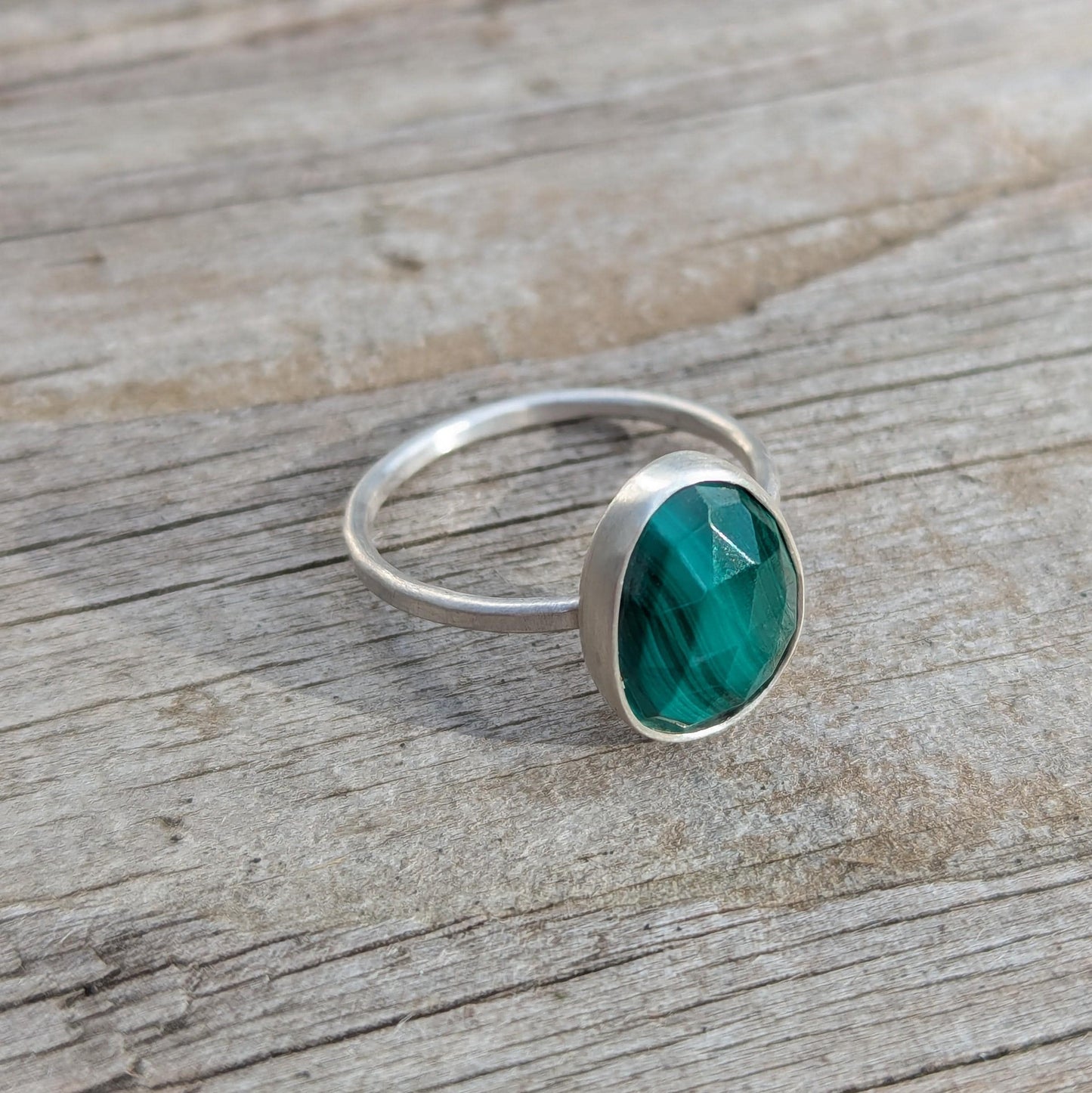 Malachite Ring - Size 9