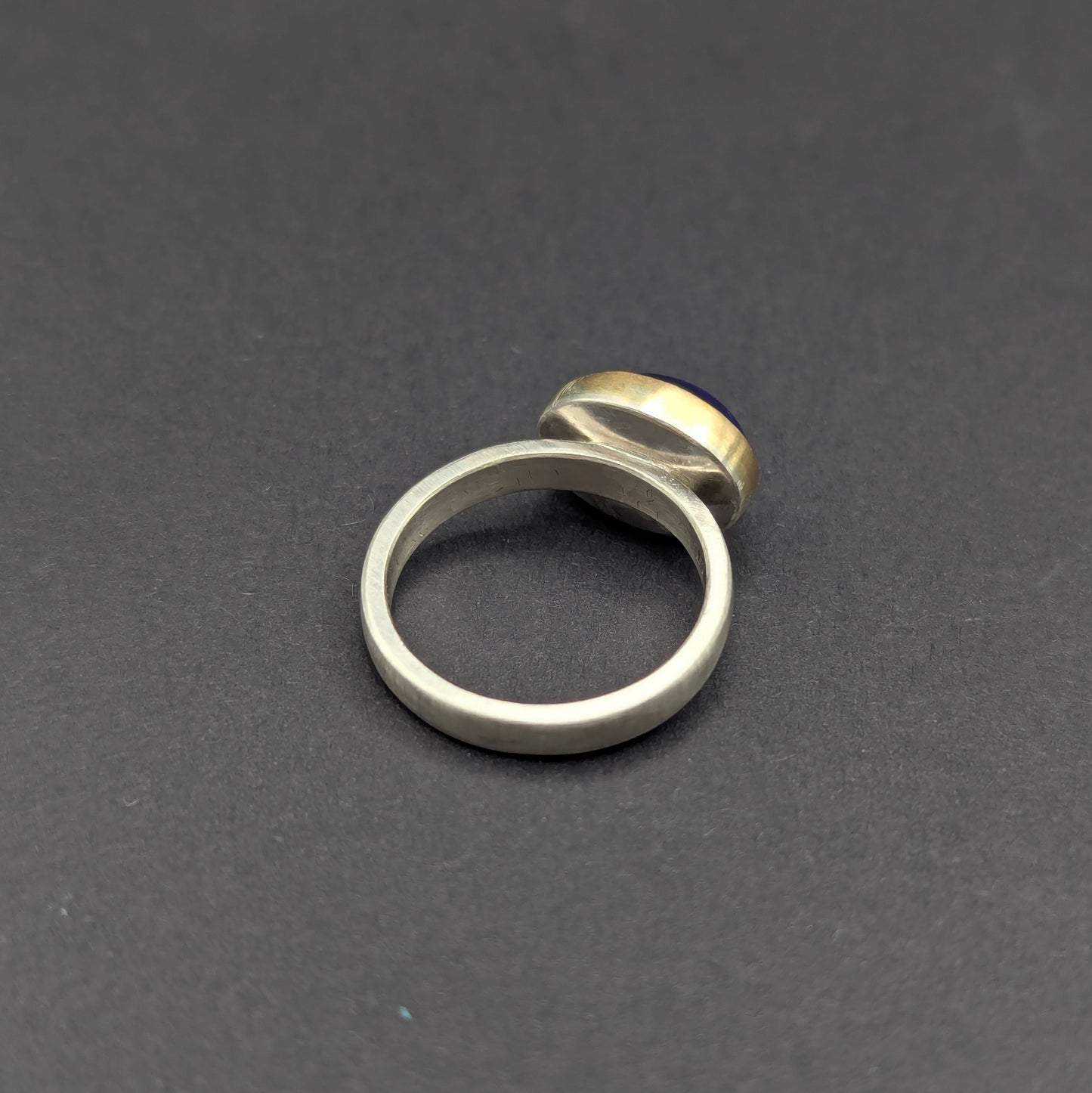 Tanzanite Cabochon Ring - Size 7