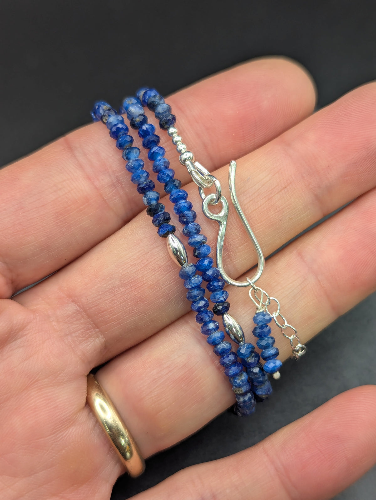 Kyanite Beaded Necklace