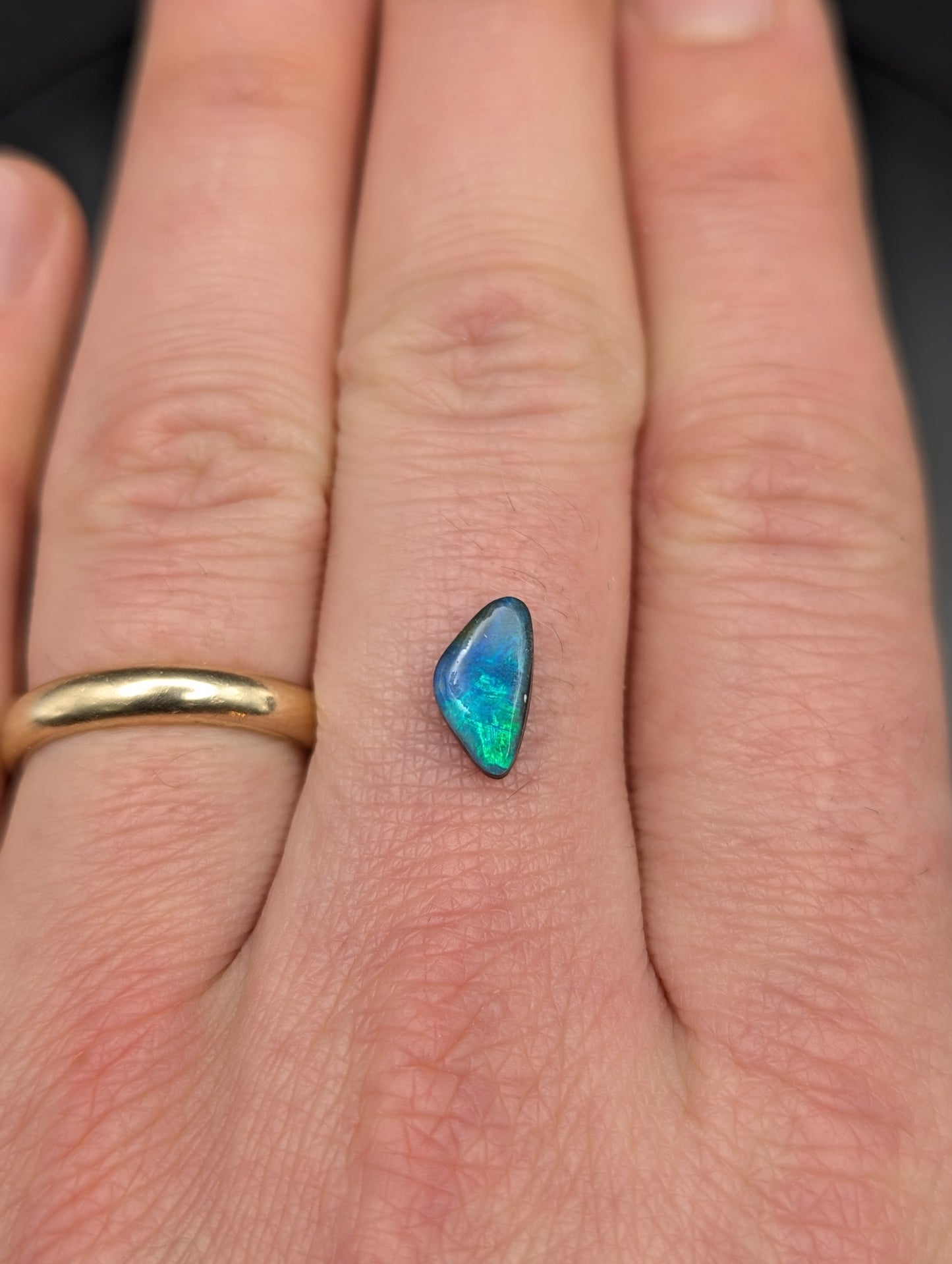 Australian Boulder Opal Polished Stone