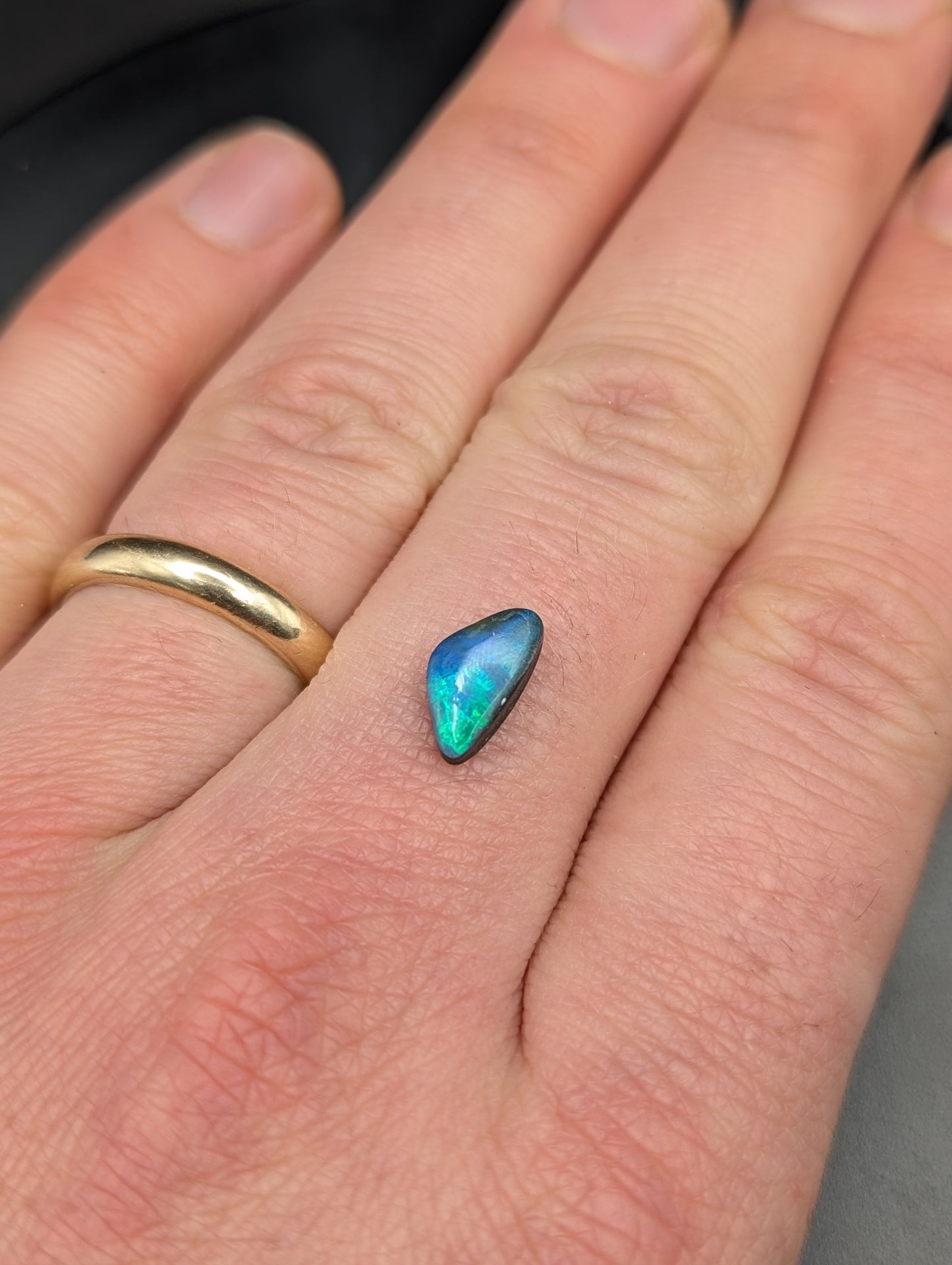 Australian Boulder Opal Polished Stone