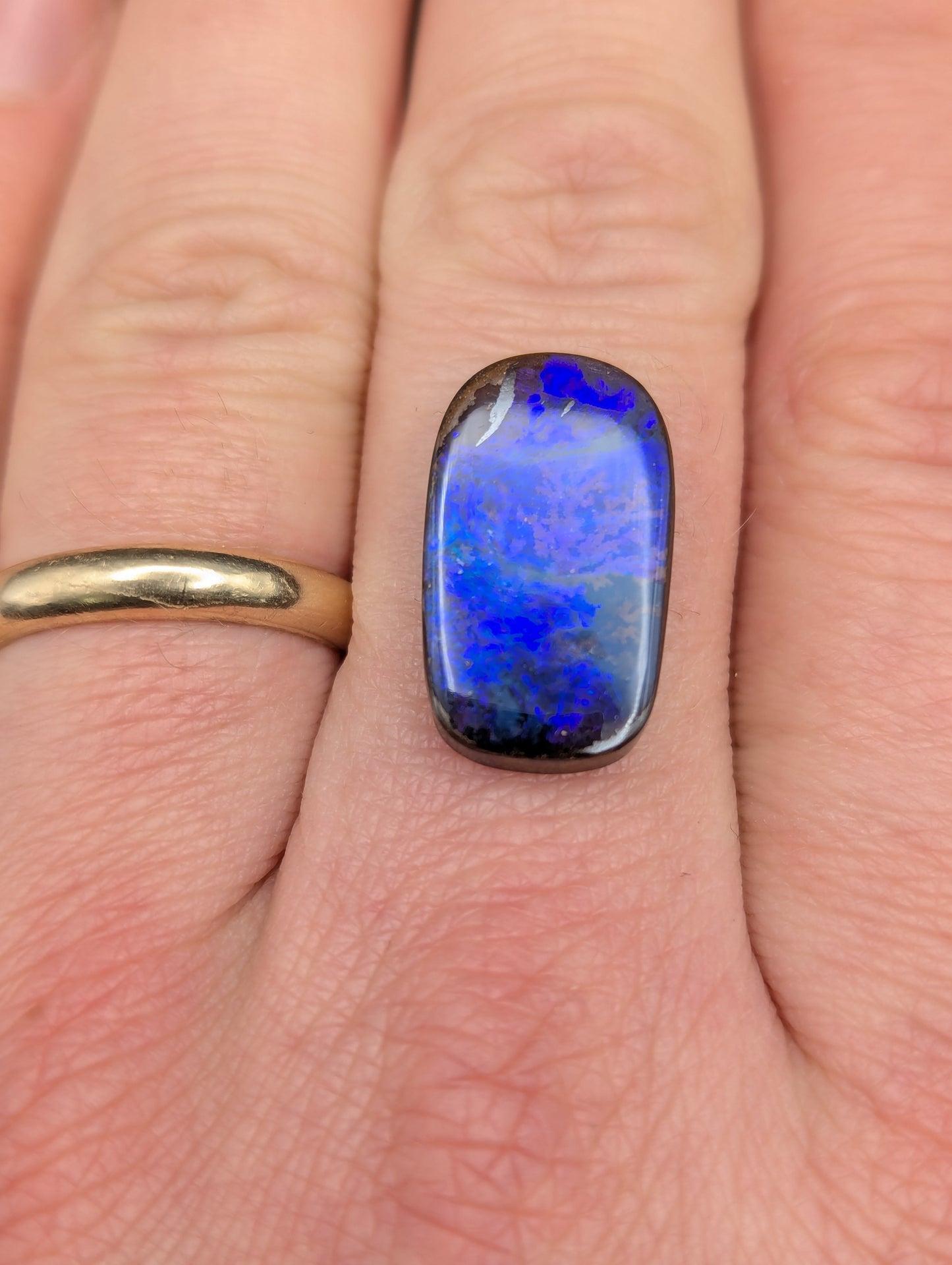 Australian Boulder Opal Polished Stone
