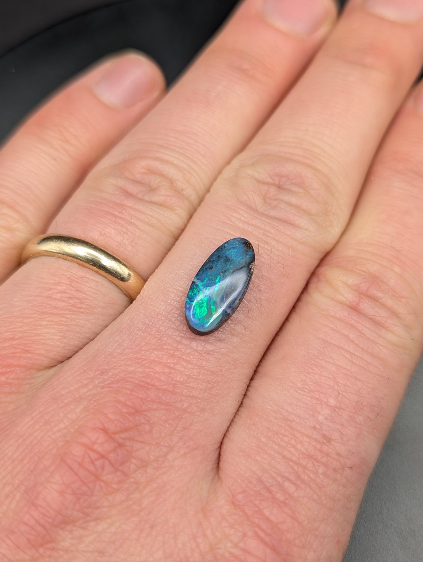 Australian Boulder Opal Polished Stone
