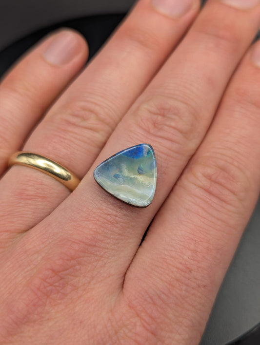 Australian Boulder Opal Polished Stone