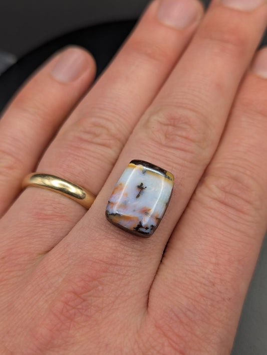 Australian Boulder Opal Polished Stone