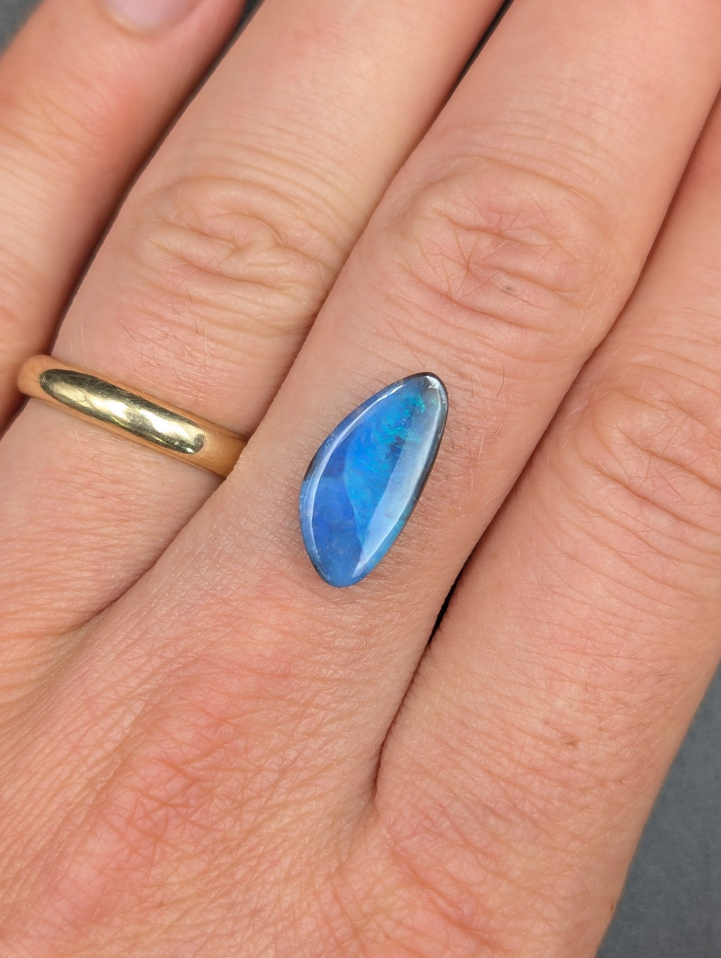 Australian Boulder Opal Polished Stone