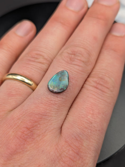 Australian Boulder Opal Polished Stone