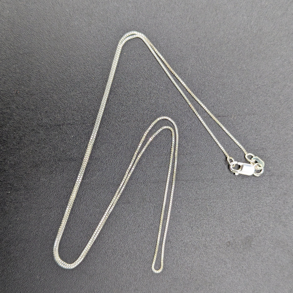 18" Sterling Silver Chain - Venetian Box