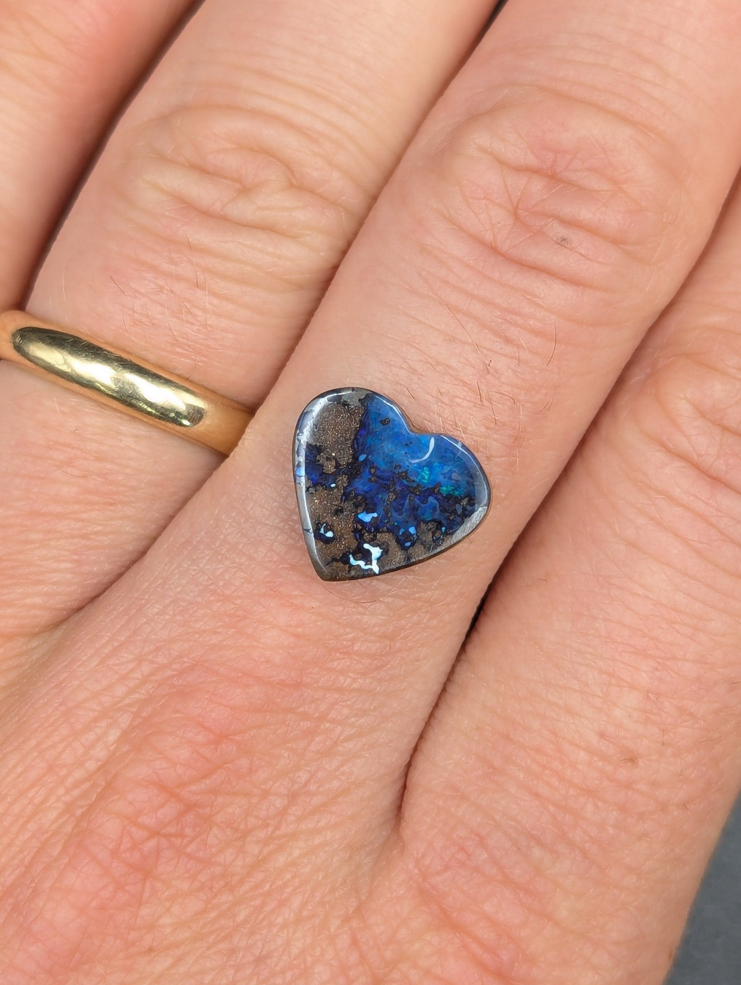Australian Boulder Opal Polished Stone
