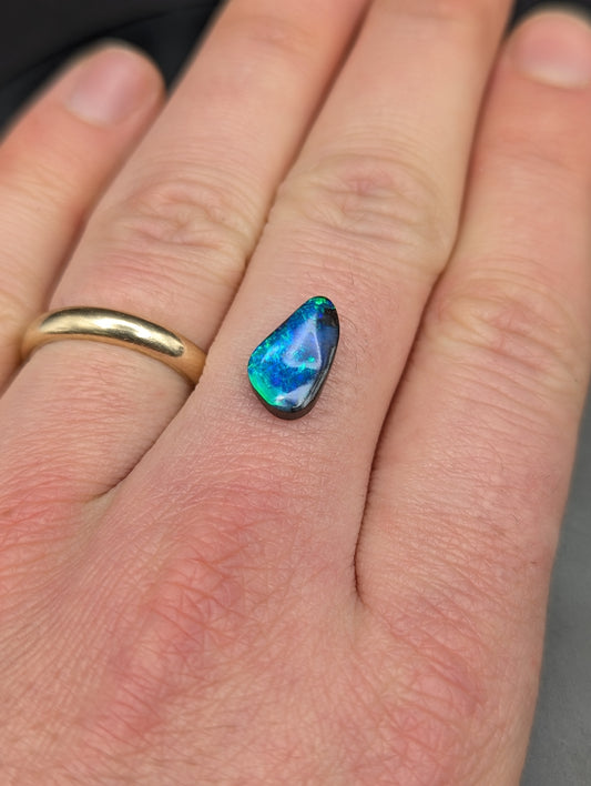 Australian Boulder Opal Polished Stone