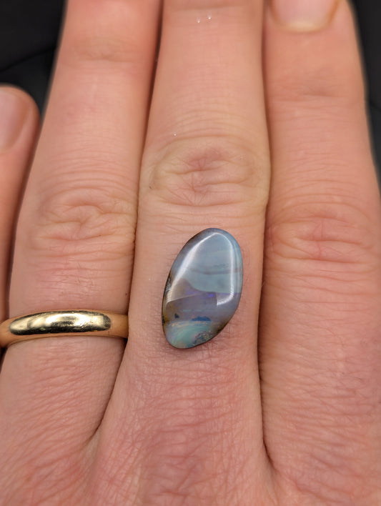 Australian Boulder Opal Polished Stone