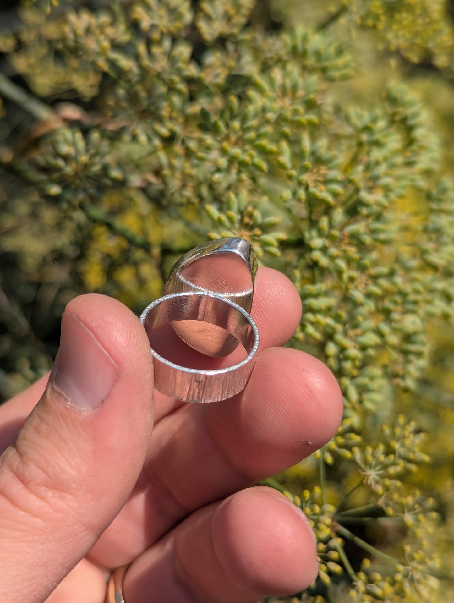 Abalone Shell Ring - Size 7