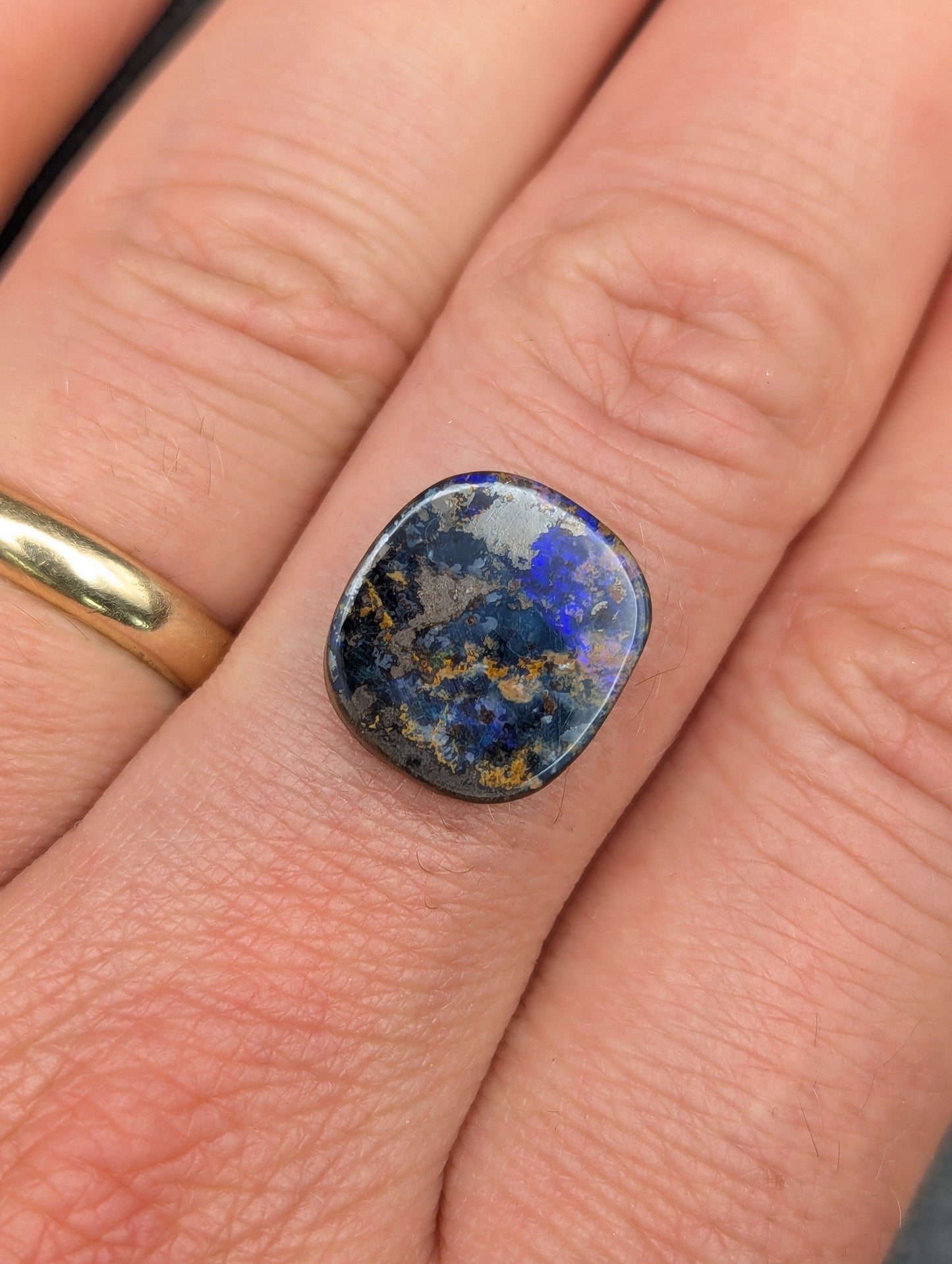 Australian Boulder Opal Polished Stone