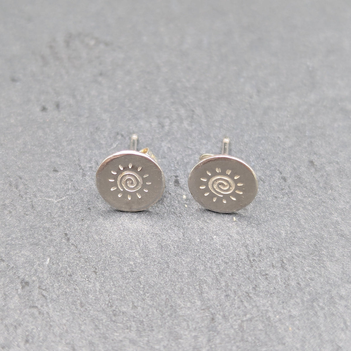 Silver Studs - Sun