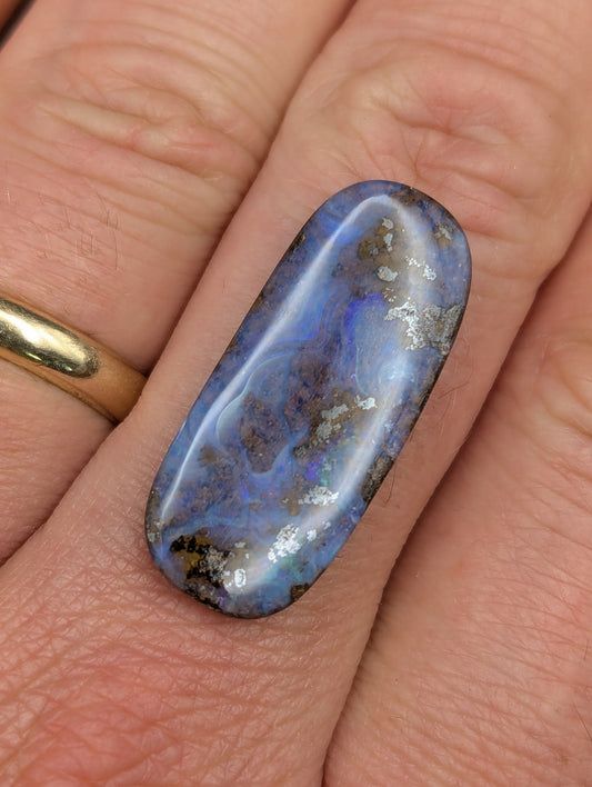 Australian Boulder Opal Polished Stone