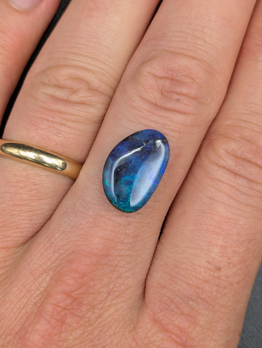 Australian Boulder Opal Polished Stone