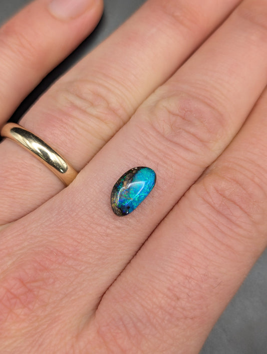 Australian Boulder Opal Polished Stone