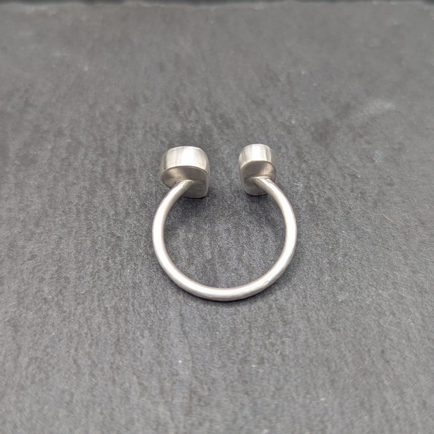 Double Australian Opal Ring - Size 8