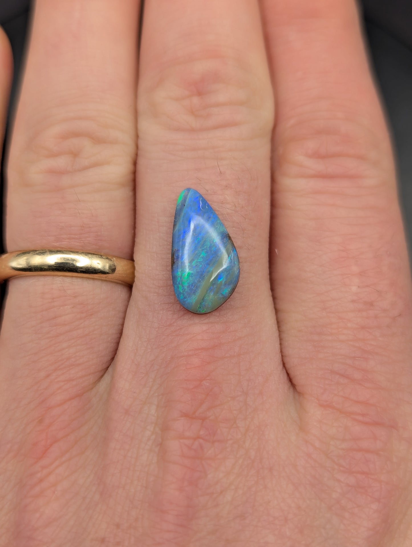 Australian Boulder Opal Polished Stone