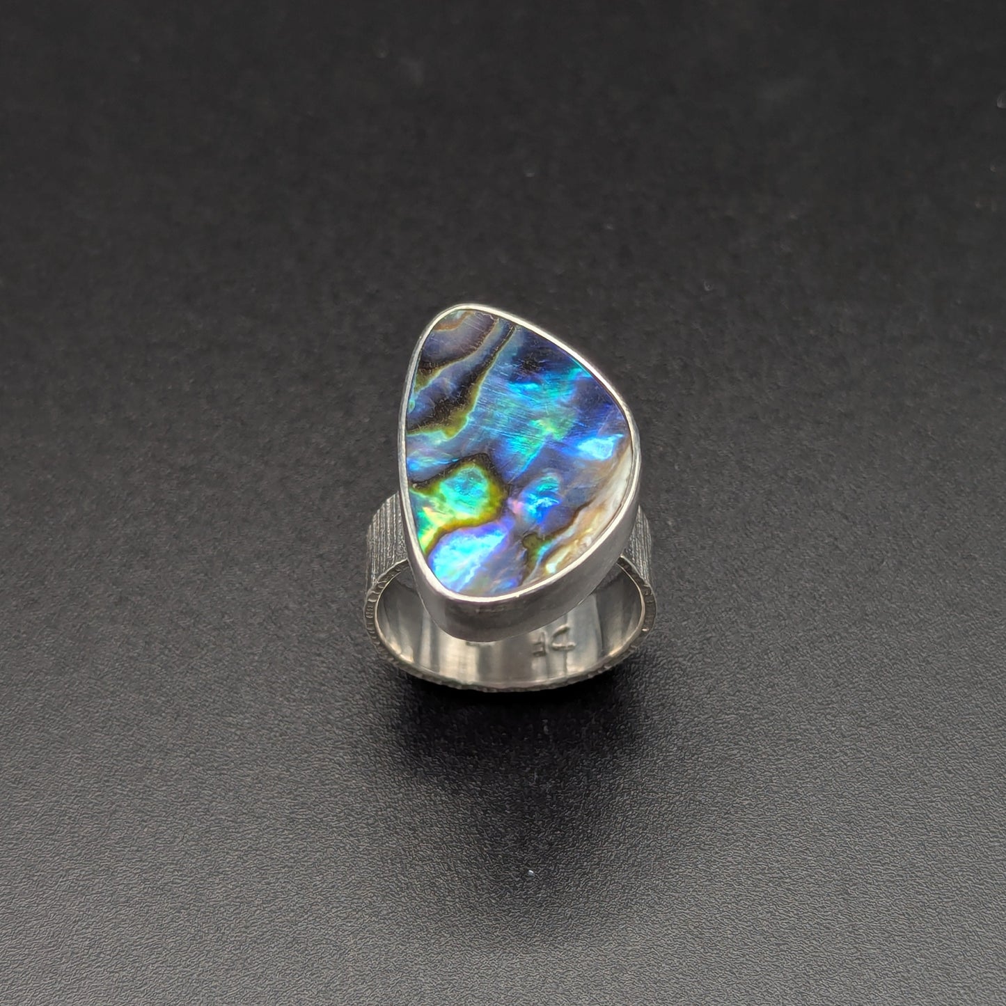 Abalone Shell Ring - Size 7