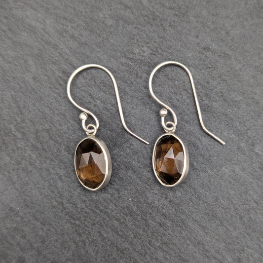 Smoky Quartz Earrings