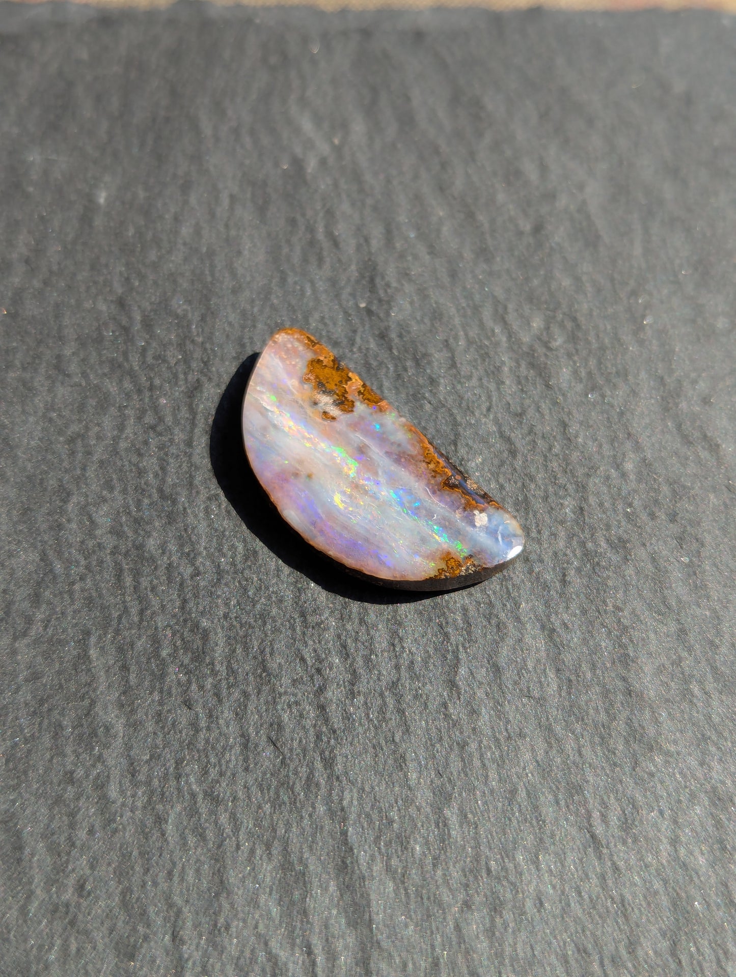 Australian Boulder Opal Polished Stone
