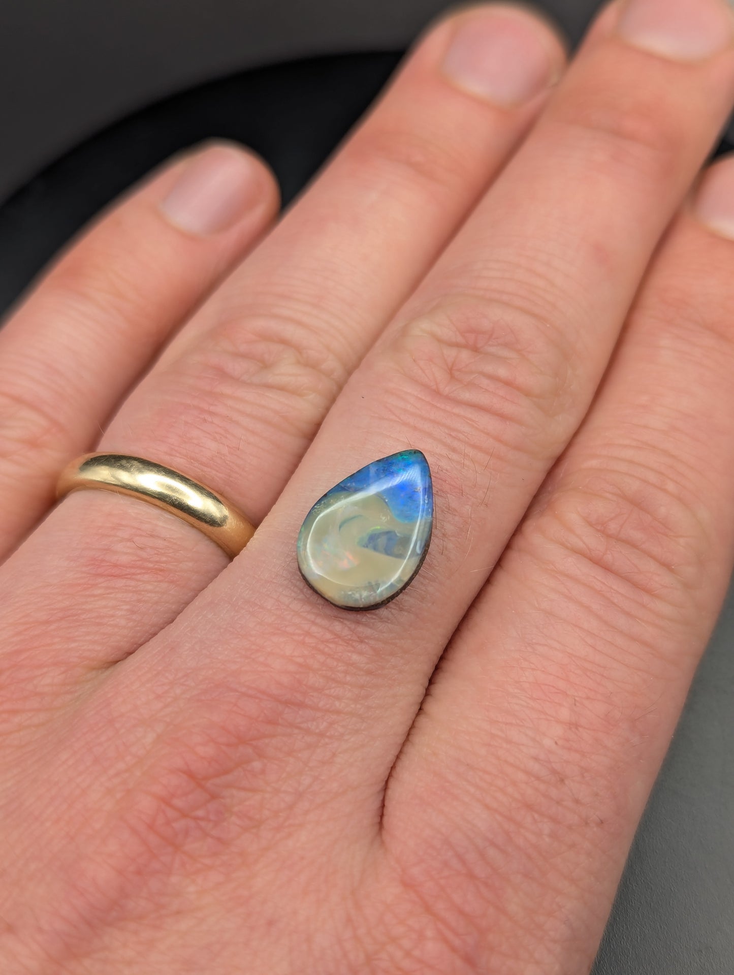 Australian Boulder Opal Polished Stone