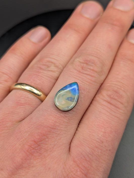 Australian Boulder Opal Polished Stone