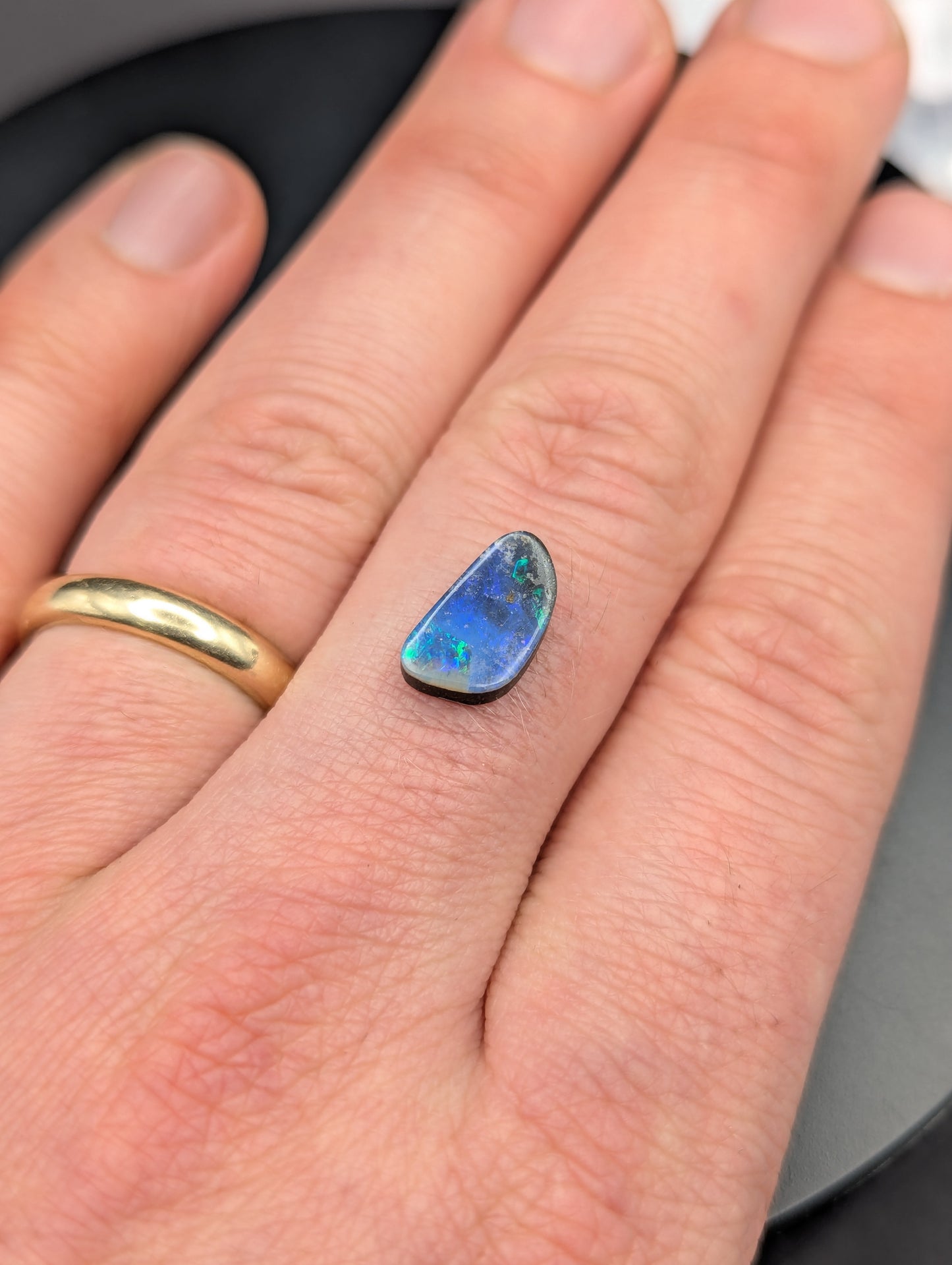 Australian Boulder Opal Polished Stone