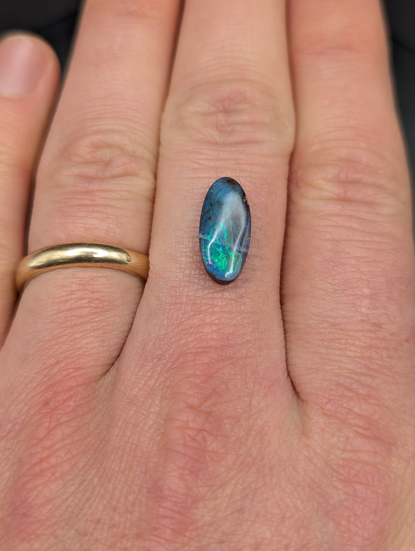 Australian Boulder Opal Polished Stone