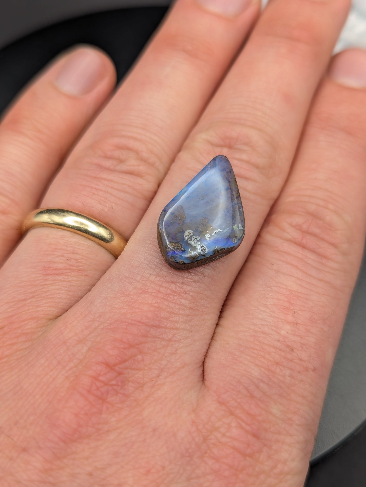 Australian Boulder Opal Polished Stone