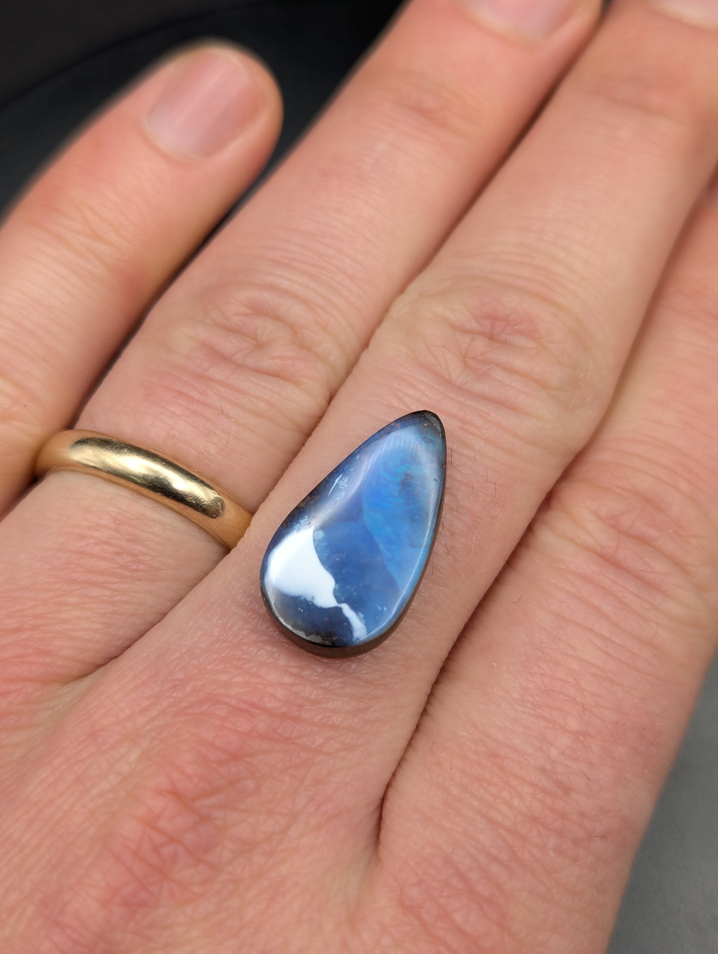 Australian Boulder Opal Polished Stone