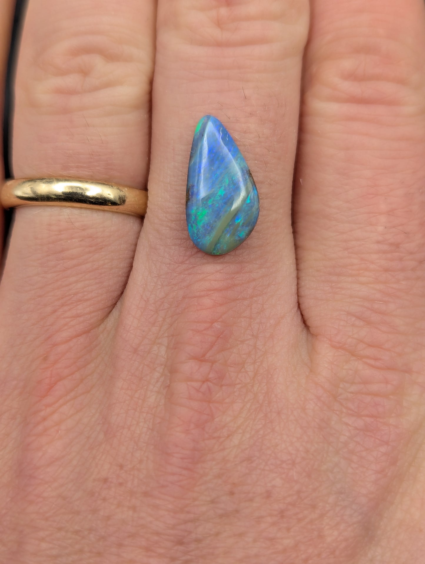 Australian Boulder Opal Polished Stone