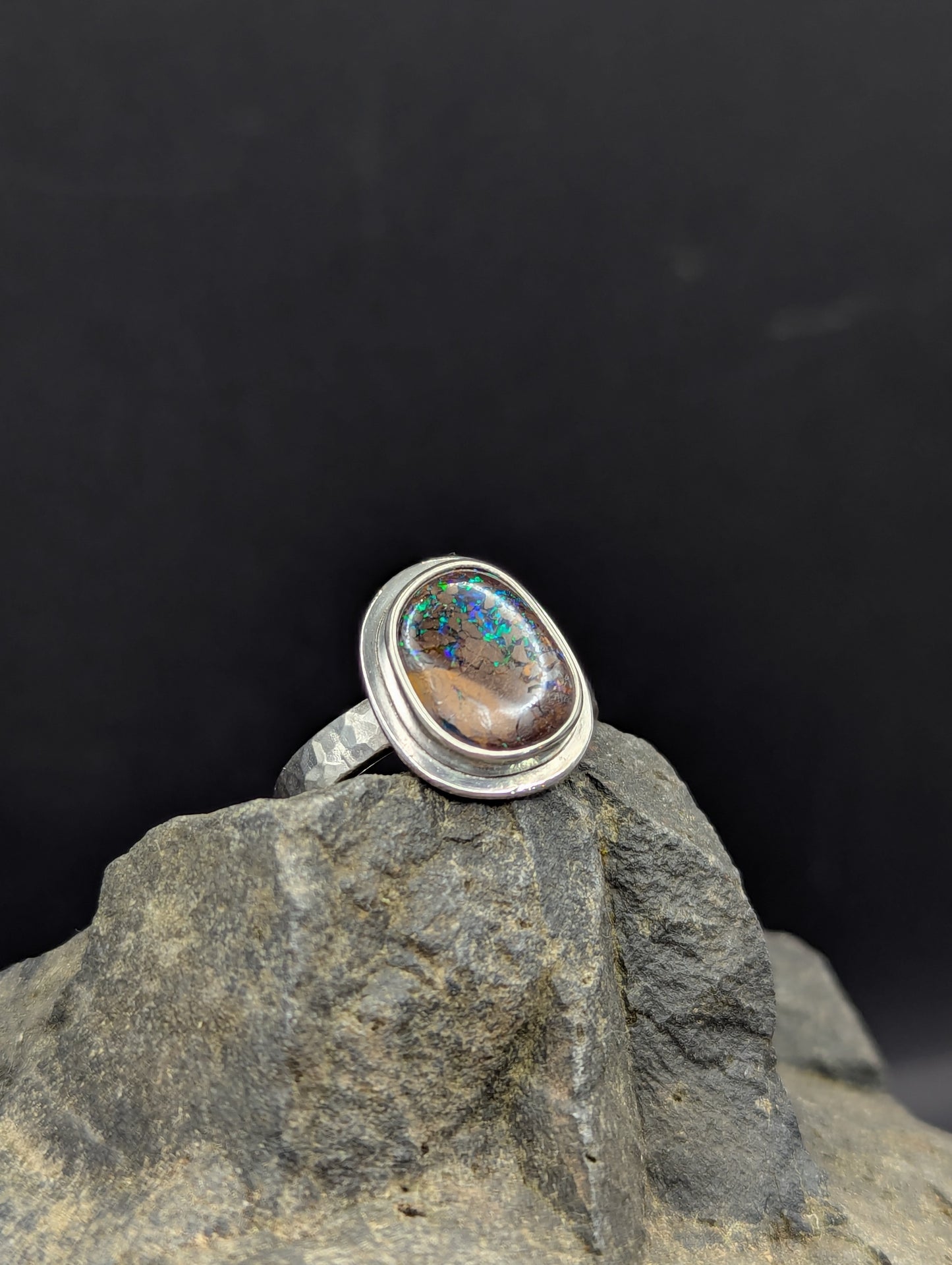Australian Opal Ring - Size 6.75