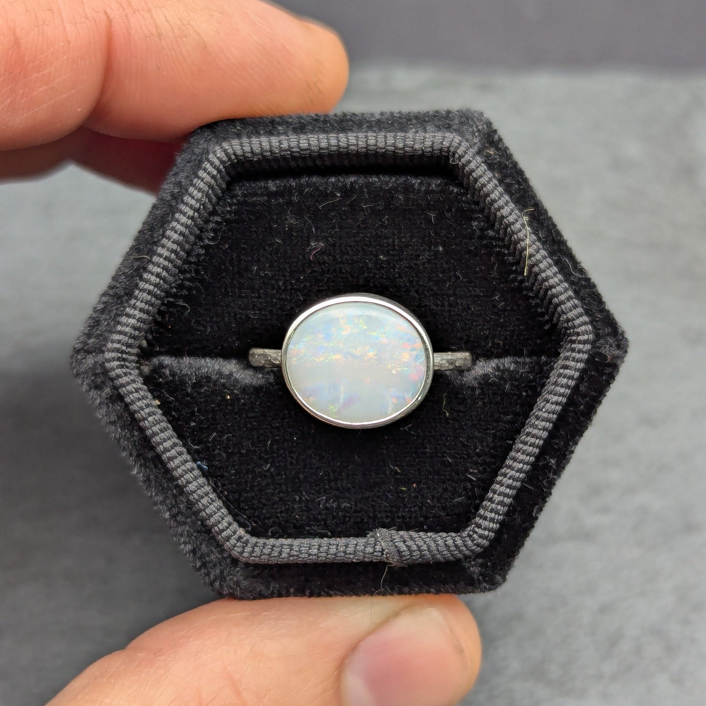 Australian Opal Ring - Size 7